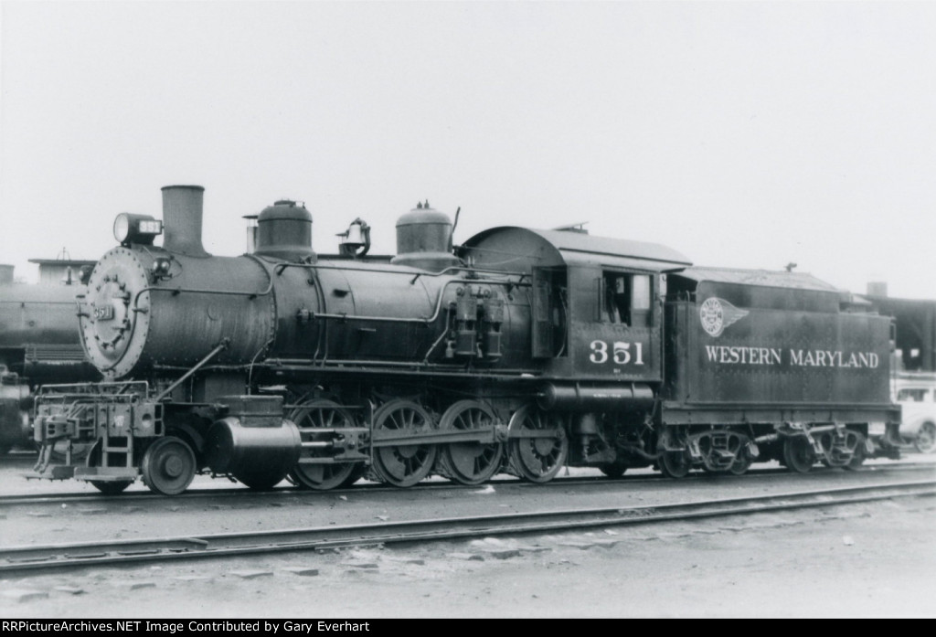 WM 2-8-0 #351 Western Maryland